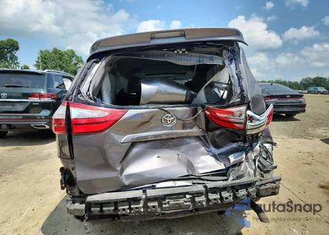 2015 Toyota Sienna Xle from USA, damaged, VIN 5TDYK3DC3FS590025